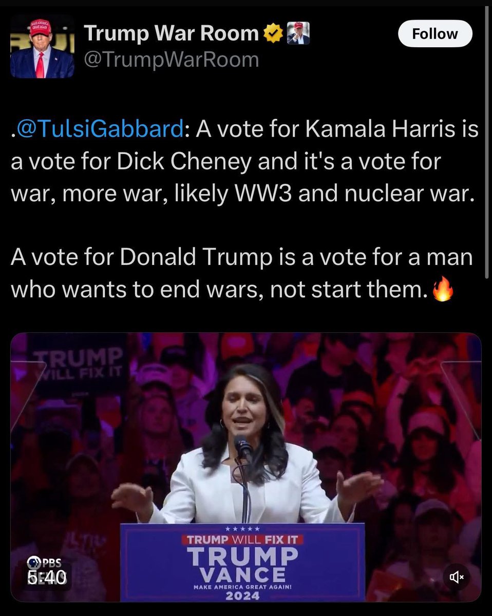 MikeyP_Nj's tweet photo. @TulsiGabbard you were saying? SMFH. https://t.co/bU2hcLZkxZ
