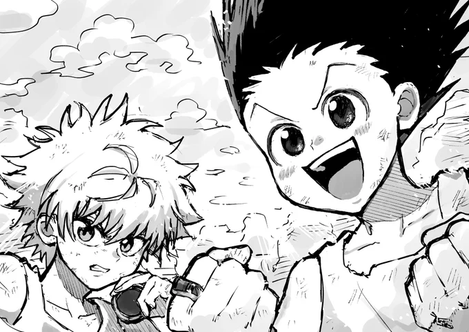 H×H ゴン キルア
 #ハンターハンター 