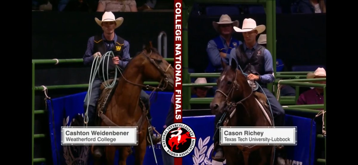 WCCoyotes's tweet image. WC has a national champion in rodeo! Cashton Weidenbener, team roping-heeler!