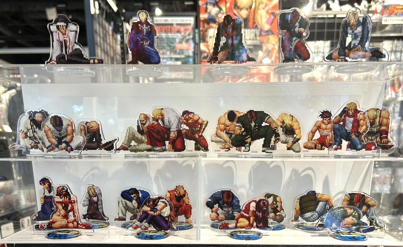 KOF'96 PIXELアクリルスタンド 負け待機 コンプBOX全29種 KOF THE KING OF FIGHTERS '96 負け待機PIXELアクリルスタンド(全29