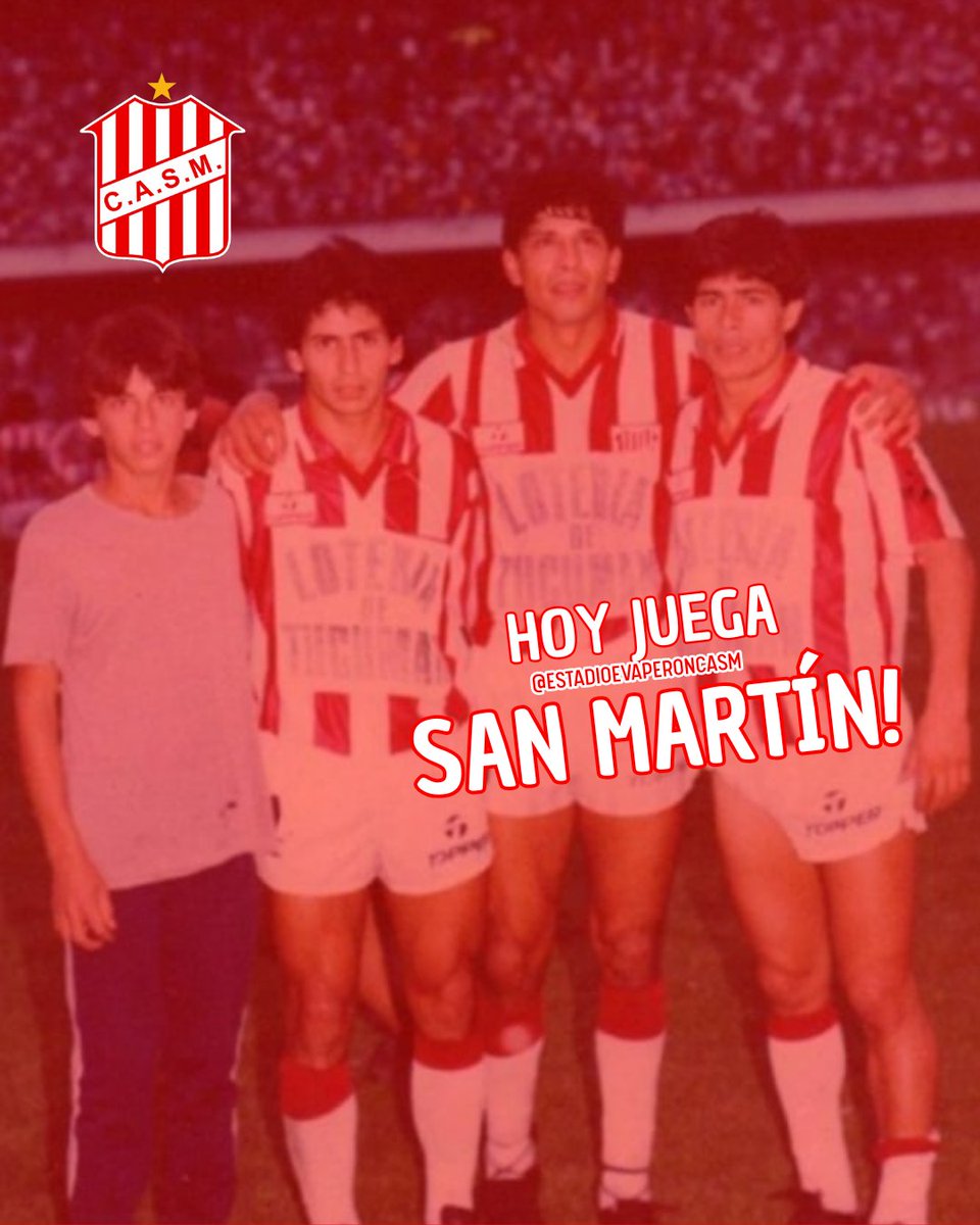 Hoy juega San Martín!

🔴⚪️ #primeranacional

🆚 Ferro
📌 Fecha 19
📆 22 de junio
⏰ 15:10 Hs.
🏟 Estadio Arq. Ricardo Etcheverry
📺 TyC Sports
👨‍⚖️ Pablo Dóvalo

⚽️ #VamosCiudadela
#sanmartindetuc
#sanmartintucuman
#sanmartintuc
@casmoficialok