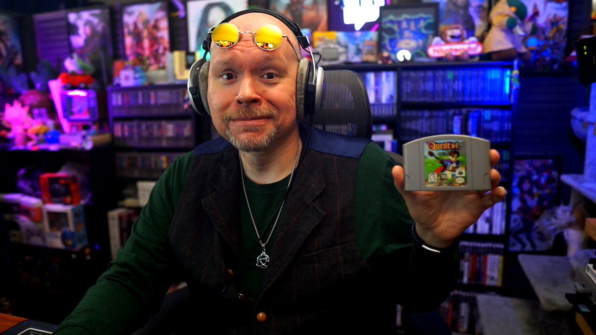 Folks, thank you so much for the support!  For all your self-paid Twitch subs, you have gotten me to finally replay the always polarizing...

QUEST 64

twitch.tv/finamenon