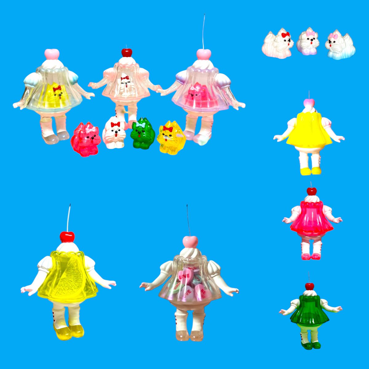 MizuHonda's tweet image. 出展名TROLL
出展日両日
ブース番号M315-316
デザフェス初登場❤️🔥
ソフビのゼリーちゃんとホイップ❤️🔥
新しい仲間のプリンちゃん🍮
おぱんちゅはぴよこ🐣
キャンドル、アクセ、ぬいぐるみ
がま口、シール
今回もメルヘンテコ炸裂です❤️🔥
会いに来てください🌹
#デザフェス61リポスト
@designfesta