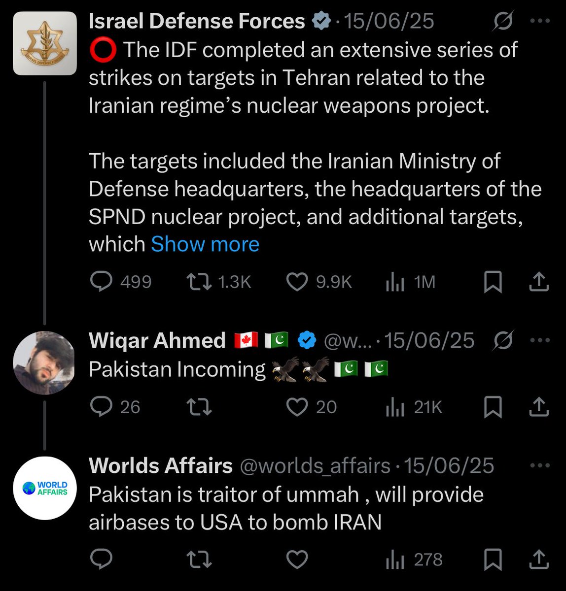 Worlds Affairs (@worlds_affairs) on Twitter photo рдФрд░ рдкрд╛рдХрд┐рд╕реНрддрд╛рдиреА рддреЛ рдпреЗ рдЙрдореНрдореАрдж рд▓рдЧрд╛рдП рдмреИрдареЗ рдереЗ рдХрд┐ рдкрд╛рдХрд┐рд╕реНрддрд╛рди рдИрд░рд╛рди рдХреА рдорджрдж рдХрд░реЗрдЧрд╛ рдЗрдЬрд╝рд░рд╛рдЗрд▓ рдФрд░ рдЕрдореЗрд░рд┐рдХрд╛ рдХреЗ рдЦрд┐рд▓рд╛рдлред
рд▓реЗрдХрд┐рди рдкрд╛рдХрд┐рд╕реНрддрд╛рди рдЙрдореНрдорд╛ рдХрд╛ рд╕рдмрд╕реЗ рдмрдбрд╝рд╛ рдЧрджреНрджрд╛рд░ рдирд┐рдХрд▓рд╛ тАФ рдЬреЛ рдХреБрдЫ рдбреЙрд▓рд░ рдХреЗ рд▓рд┐рдП рдЕрдкрдиреА рдорд╛рдВ рддрдХ рдХреЛ рдмреЗрдЪ рд╕рдХрддреЗ рд╣реИрдВред
#PakistanNominatesTrump #Iran #Ir├бn рдФрд░ рдкрд╛рдХрд┐рд╕реНрддрд╛рдиреА рддреЛ рдпреЗ рдЙрдореНрдореАрдж рд▓рдЧрд╛рдП рдмреИрдареЗ рдереЗ рдХрд┐ рдкрд╛рдХрд┐рд╕реНрддрд╛рди рдИрд░рд╛рди рдХреА рдорджрдж рдХрд░реЗрдЧрд╛ рдЗрдЬрд╝рд░рд╛рдЗрд▓ рдФрд░ рдЕрдореЗрд░рд┐рдХрд╛ рдХреЗ рдЦрд┐рд▓рд╛рдлред
рд▓реЗрдХрд┐рди рдкрд╛рдХрд┐рд╕реНрддрд╛рди рдЙрдореНрдорд╛ рдХрд╛ рд╕рдмрд╕реЗ рдмрдбрд╝рд╛ рдЧрджреНрджрд╛рд░ рдирд┐рдХрд▓рд╛ тАФ рдЬреЛ рдХреБрдЫ рдбреЙрд▓рд░ рдХреЗ рд▓рд┐рдП рдЕрдкрдиреА рдорд╛рдВ рддрдХ рдХреЛ рдмреЗрдЪ рд╕рдХрддреЗ рд╣реИрдВред
#PakistanNominatesTrump #Iran #Ir├бn