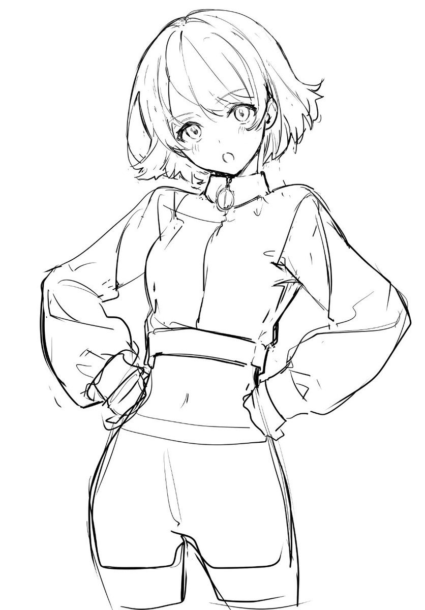 _hanamoto's tweet image. 前描いたらくがきです