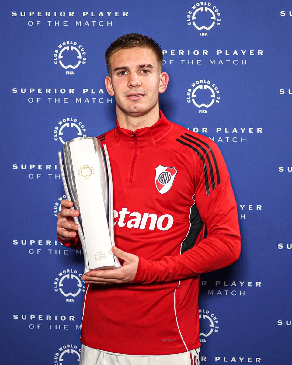 🚨 OFFICIAL: Franco Mastantuono wins MOTM vs Monterrey.