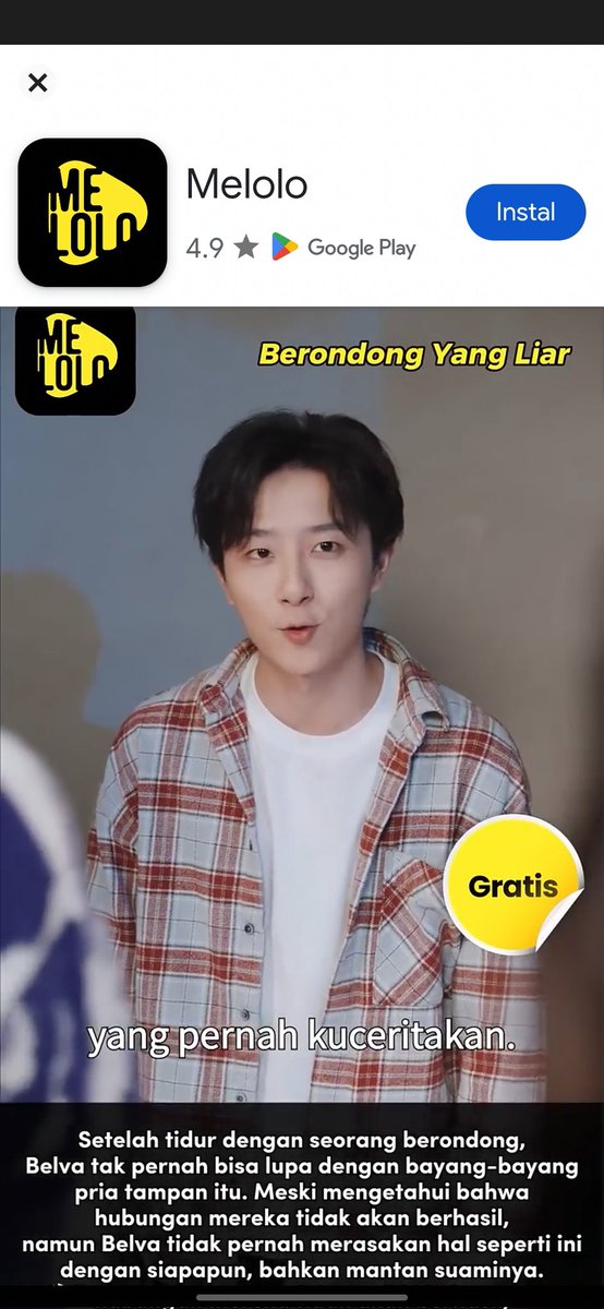 anjerrrr gw donlot app ini gara2 iklan pas lg mulung, tp ternyata dubbing. gaseru banget kocakkk🫵🏻