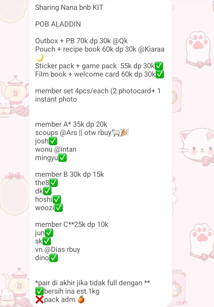 haii siapa yang masih cari sharingan nana minbakk ? kita masih avail nihh yuk langsung DM ajaa 🫶🏻
