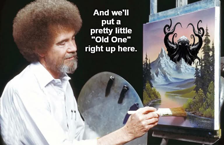 Me trying to create art while the world implodes on itself: