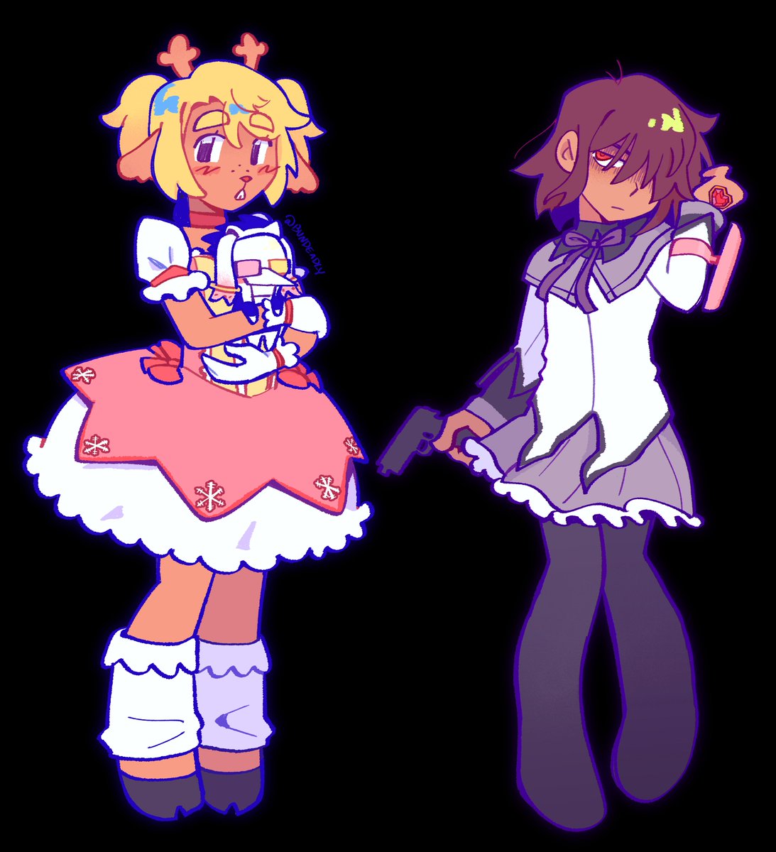 being deltarune is suffering #kriselle