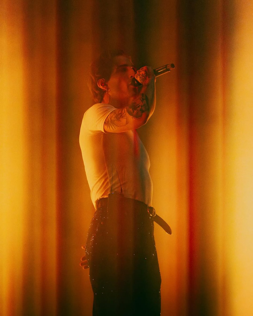 📸 • Más de Damiano David en el festival Meo Kalorama