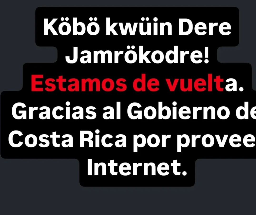 🇵🇦JC® (@juanca_menrod) on Twitter photo 🔥 ¡Gracias, Costa Rica! 🇨🇷 por brindar apoyo de Internet al pueblo panameño cuando quieren silenciarlo para ASESINAR.
🌐 !NO SE HAGAN LOS LOCOS CON LOS CIVILES!
#Solidaridad #NoALaLey462
<a href="/ActualidadRT/">RT en Español</a>
<a href="/CNNEE/">CNN en Español</a> <a href="/OITnoticias/">OIT</a> 🔥 ¡Gracias, Costa Rica! 🇨🇷 por brindar apoyo de Internet al pueblo panameño cuando quieren silenciarlo para ASESINAR.
🌐 !NO SE HAGAN LOS LOCOS CON LOS CIVILES!
#Solidaridad #NoALaLey462
<a href="/ActualidadRT/">RT en Español</a>
<a href="/CNNEE/">CNN en Español</a> <a href="/OITnoticias/">OIT</a>