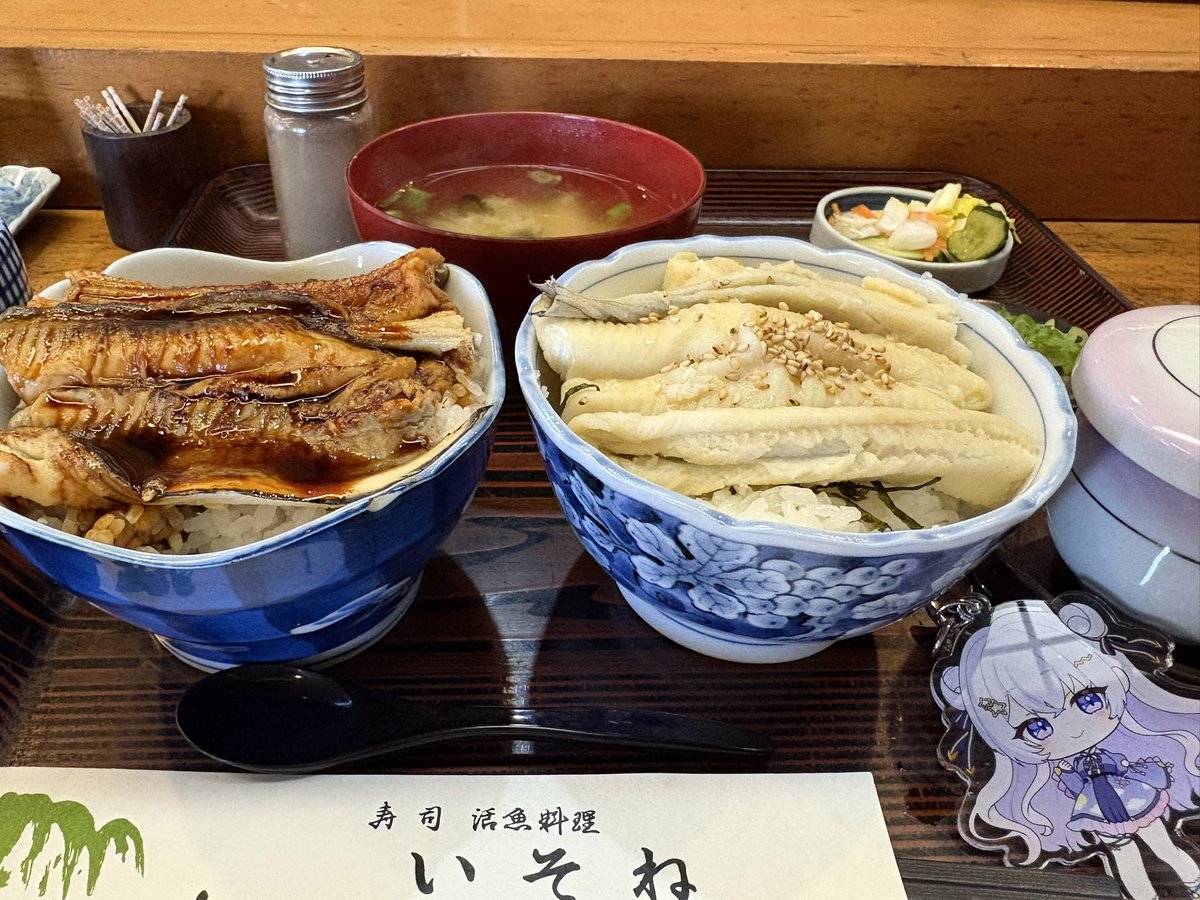 Uni_Tanitsuna's tweet image. 映えスポットを選ぼうと思ってたけど、お店の雰囲気含めて非常に良かったので。
3️⃣1️⃣千葉県／はかりめ丼
#望乃月