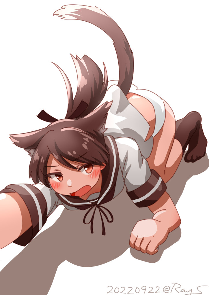 敷波(艦これ) 「今日は敷波の進水日ですね。」|Ray.Sのイラスト