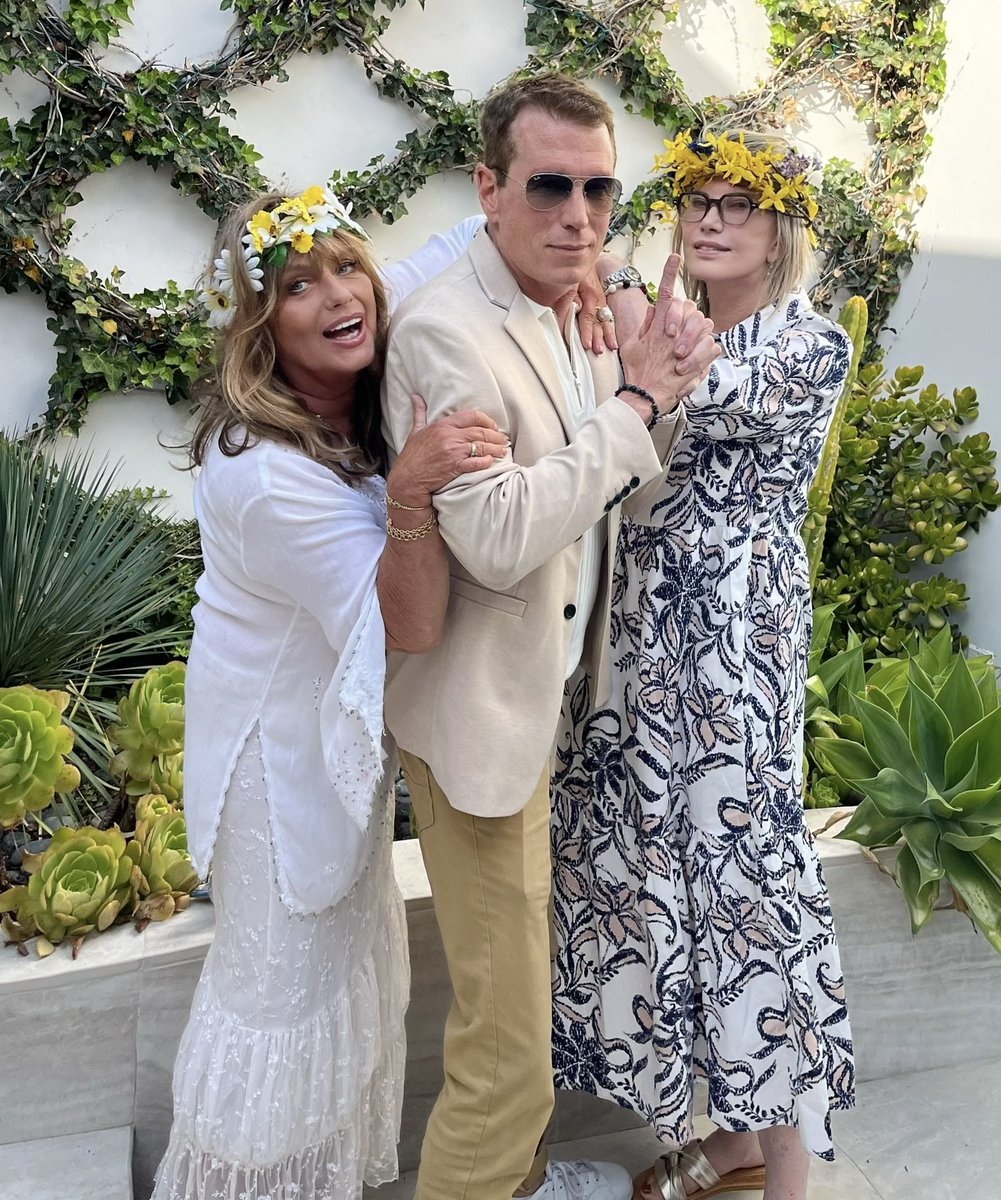 Celebrating Midsommar with my wife and my two favorite Swedish James Bond girls-Mary Stavin and Maud Adams. #Midsommar #midsummer #SummerSolstice #jamesbond #octopussy #themanwiththegoldengun