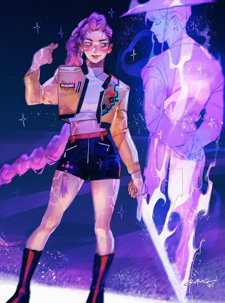 🩵🩷Jirumi 🩷🩵

#KPOPDEMONHUNTERS #fanart