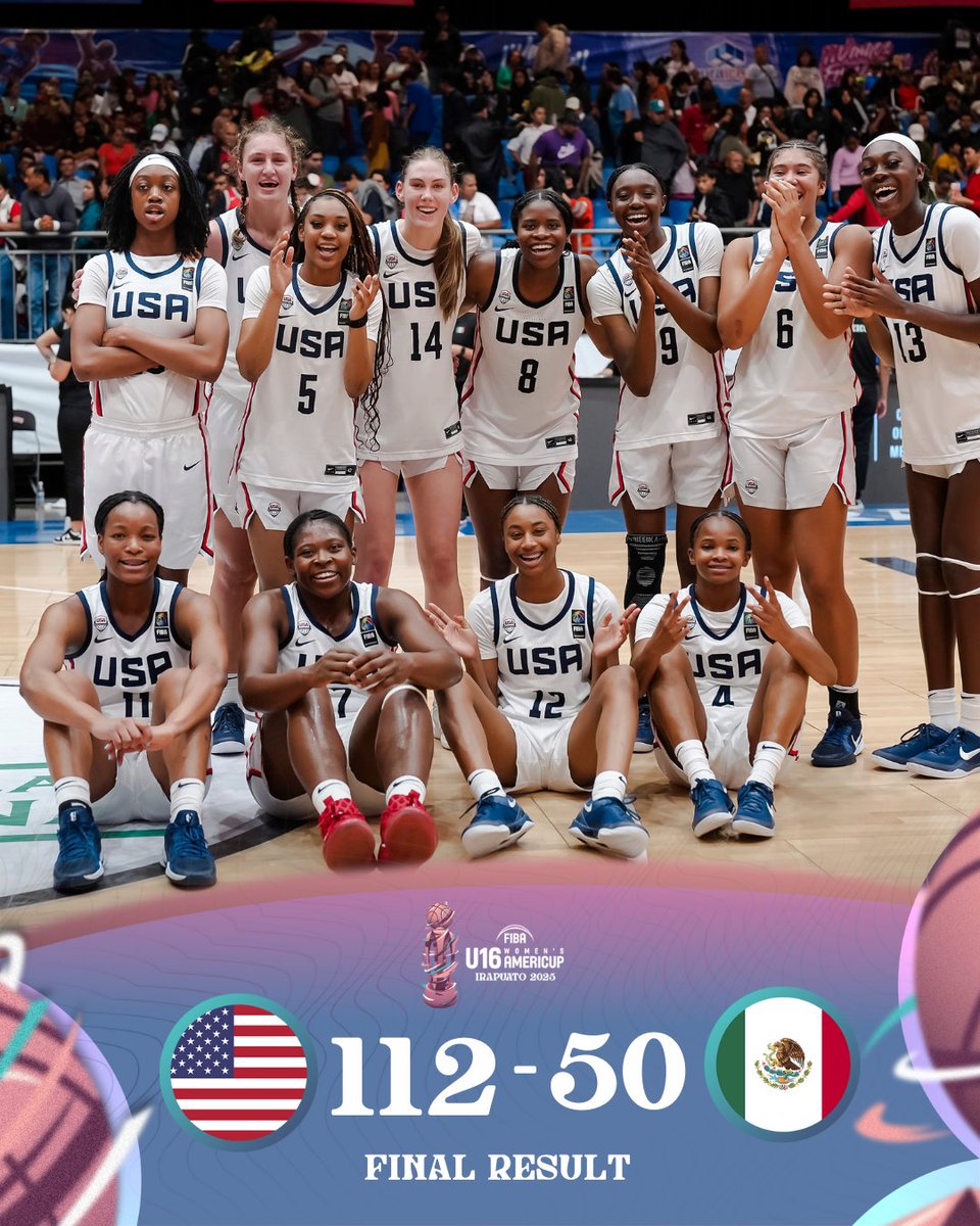 USA IS IN THE FINAL! 🇺🇸🔥 #U16AmeriCupW