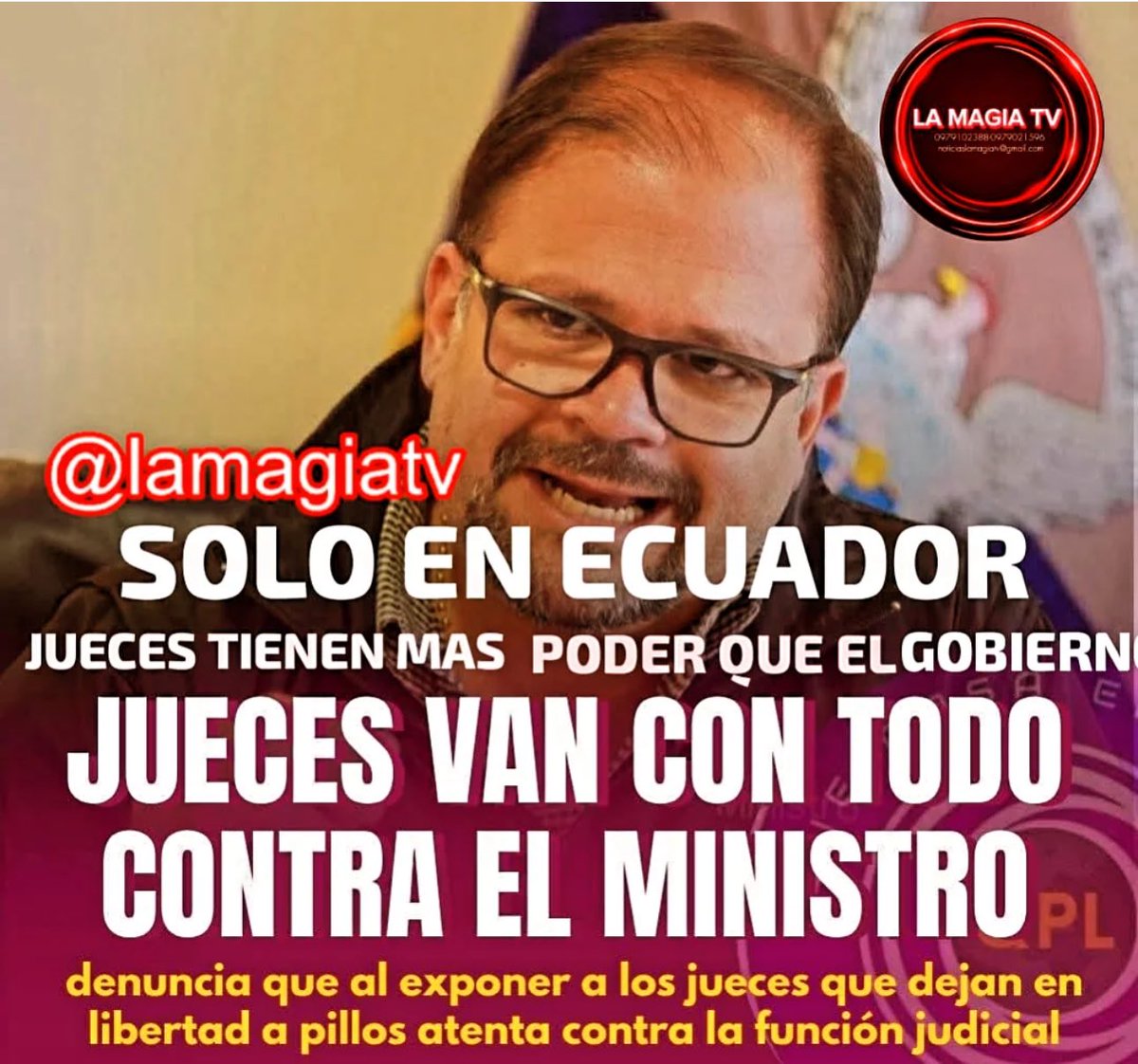 ENTONCES DESTITUYAMOS A LOS JUECES CORRUPTOS. EL PUEBLO QUE LOS MANTIENE. FUERA LOS DELINCUENTES. APOYO TOTAL AL MINISTRO ⁦<a href="/JhonReimberg0k/">John Reimberg</a>⁩