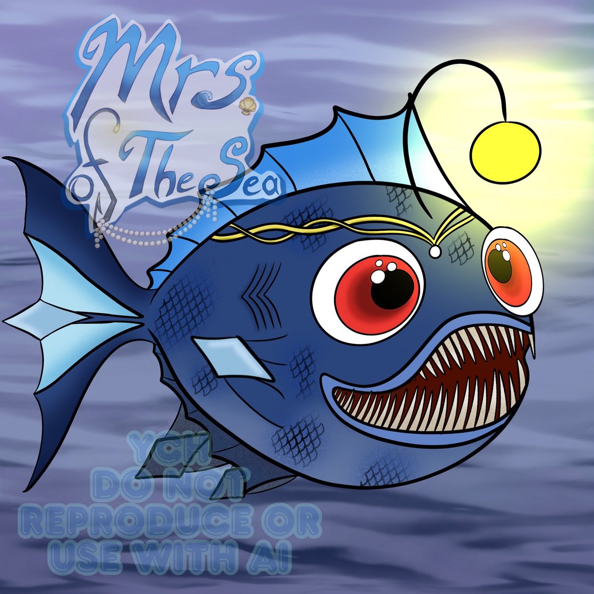 MrsOfTheSea's tweet image. Which one do you guys like more? Left or right? The only difference is the eyes
#fish #anglerfish #art #artist #newartist