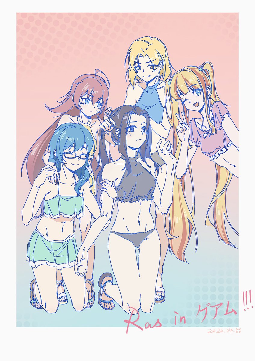 RCY_h2o2's tweet image. #bandoriart