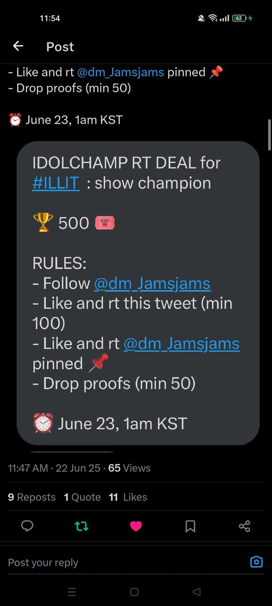 izllits's tweet photo. @WONTlFY @dm_Jamsjams #illit https://t.co/kikwCLSJ0s