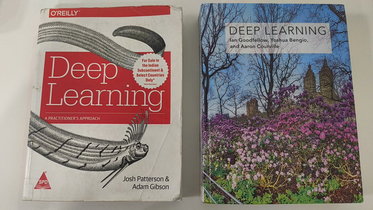 sanskar (@sanskar_ai) on Twitter photo Which of these is better for deep learning #BookRecommendation #DeepLearning <a href="/cneuralnetwork/">neural nets.</a> Which of these is better for deep learning #BookRecommendation #DeepLearning <a href="/cneuralnetwork/">neural nets.</a>