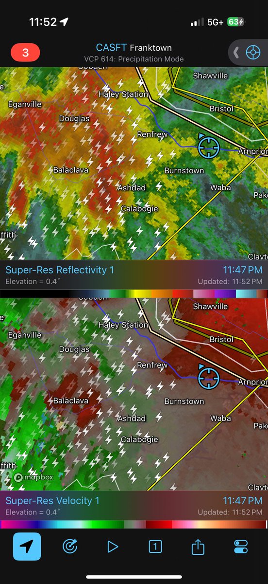 One hell of a light show out here tonight just ahead of the big storm coming into #Ottawa. It’s a strobe show like we haven’t seen in a long time.  #onstorm #onwx