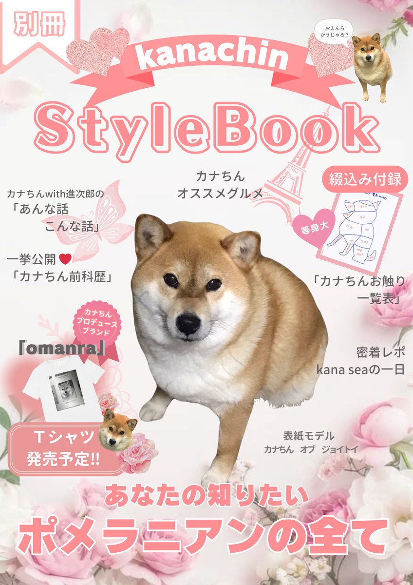 しばわんこ (@48dogchat1mame2) on Twitter photo おまんら聞け‼︎
カナちんさん<a href="/GokkunMonster/">【公文式】野生のポメラニアン カナちんwith進次郎</a>
来月Tシャツ発売するんですって🩷
#野生のポメラニアン
#カナちんさんリスペクト
#妄想ファッション誌
#Tシャツ発売はホント おまんら聞け‼︎
カナちんさん<a href="/GokkunMonster/">【公文式】野生のポメラニアン カナちんwith進次郎</a>
来月Tシャツ発売するんですって🩷
#野生のポメラニアン
#カナちんさんリスペクト
#妄想ファッション誌
#Tシャツ発売はホント