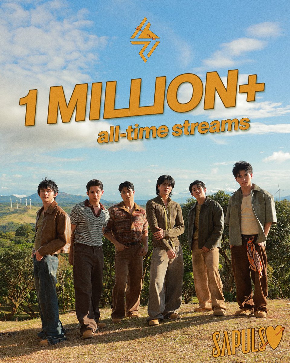 LOOK: P-pop male group <a href="/1621ph/">1621ph</a> celebrates a new milestone as they reach over 1 million all-time streams on Spotify.

Stream their latest EP "Sapulso"
🔗spoti.fi/42EswO7

#1621ph #StarPopPH #ABSCBNMusic