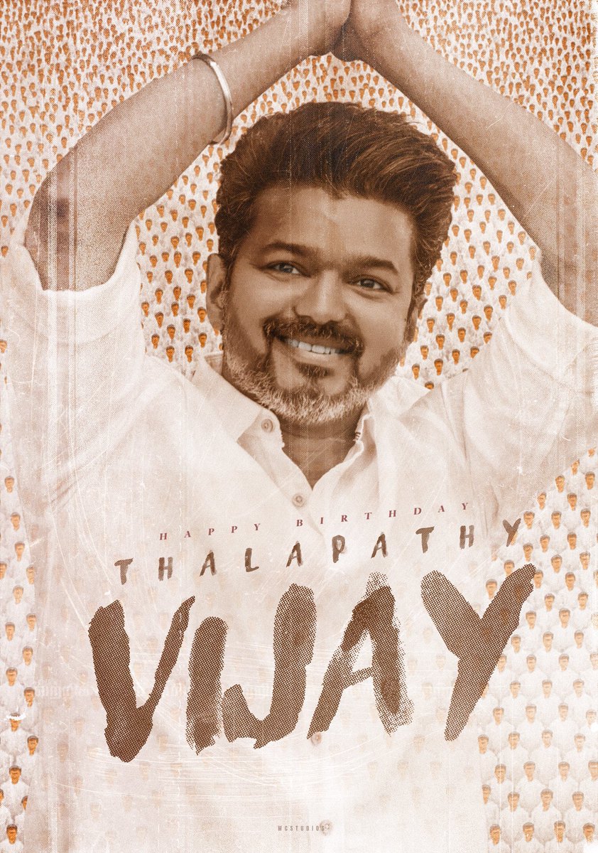 Here’s the new birthday tag for our one and only Thalaivar Vijay 👑 

Let’s set the internet on fire with love, loyalty and celebration! 🔥

Use the tag → #HBDThalaivarVijay