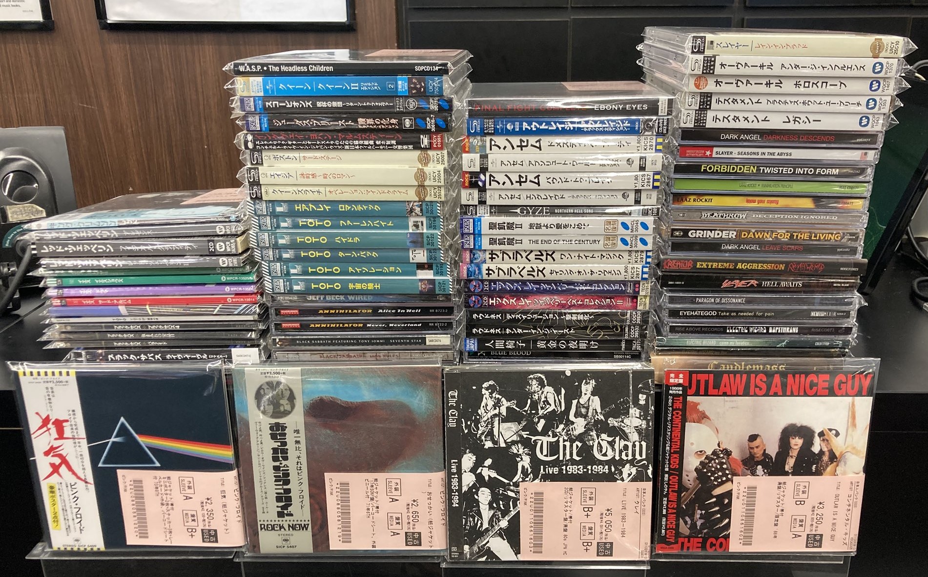 新着中古情報💿】 JAPANESE METALの中古CDも追加で入荷