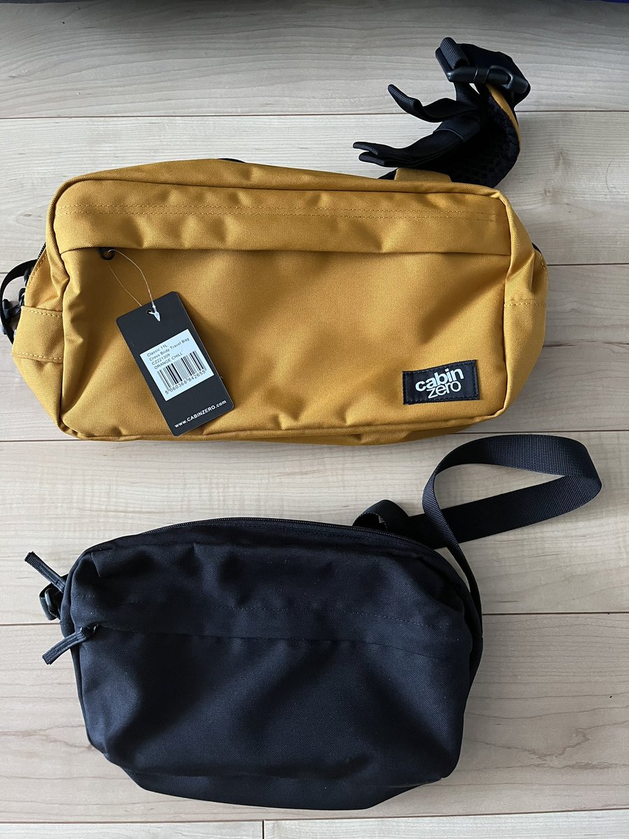 Chobin_JGC's tweet photo. 今までインターで使ってた無印良品のバックから #cabinzero のCLASSIC CROSS BODY 11Lに新調😊
大きいのにとにかく軽い!
369gしか無いらしい😳
海外だとどうしてもバックを前側に持つので使いやすさが心配🥹
ネイビーしか無いから悩んでやめたCROSS BODY 8L(300g)を買う事になりやしないか不安だ🤣 https://t.co/EVwR3o4Uz2