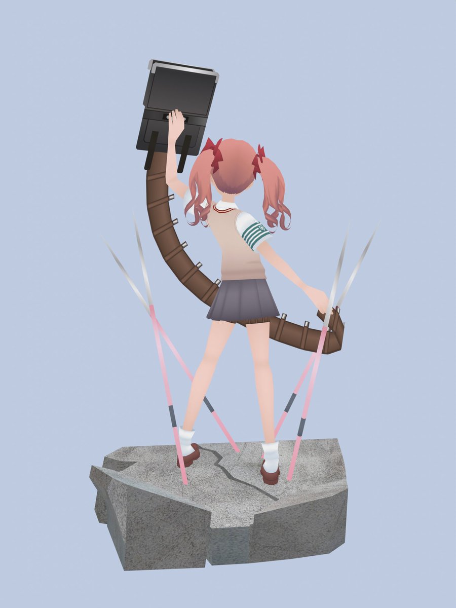 #ペーパークラフト #papercraft #papermodel
#紙模型
#とある科学の超電磁砲 #とある魔術の禁書目録
#白井黒子