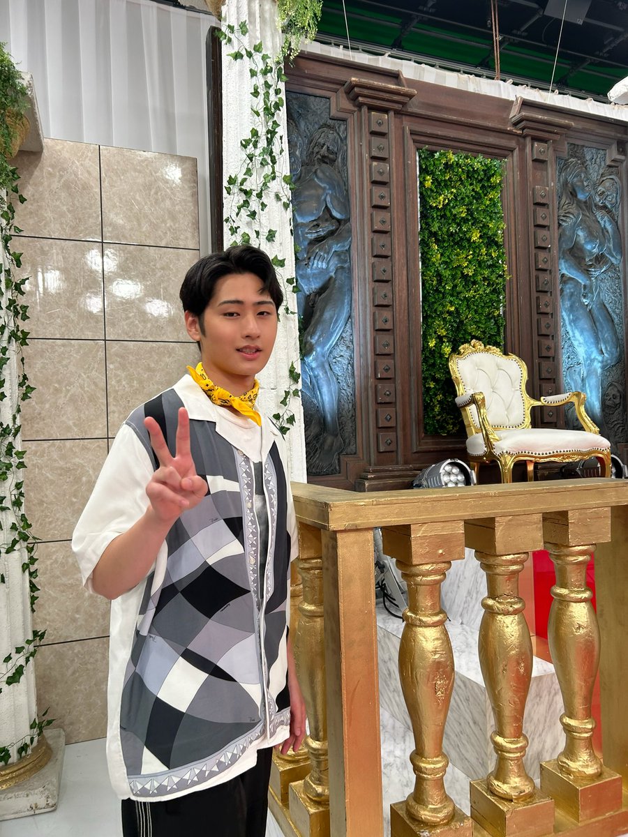 今日14:00から放送の 『 #アスラクションパーク 』に #猪狩蒼弥 が出演