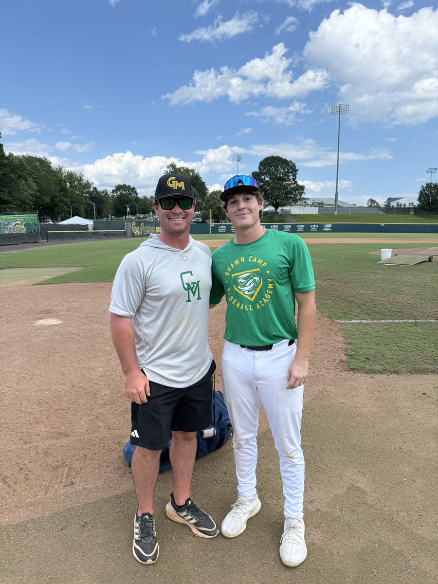 michaelboblick's tweet image. Thank you @MasonBaseball for having me at their camp this weekend. It was a true blessing to be there and learn from their coaching staff. 
@deweydirtball @shawncamppitch