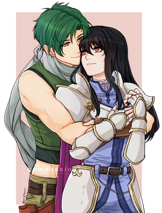 Commission! Sothe and Astrid #FireEmblem