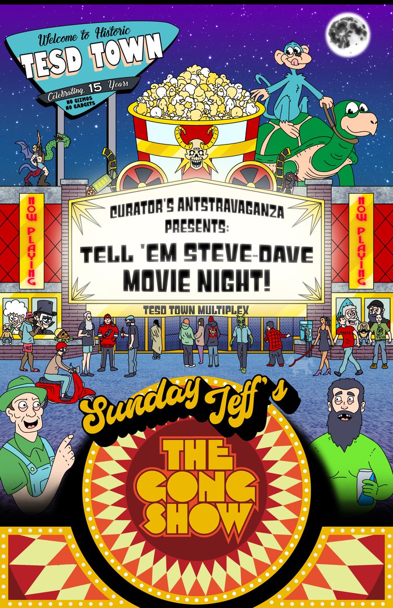 Poster I did for Curators Antstravaganza. Think it came out great. So glad curator asked me to do this! Did you go? If so im very jelly!!

#tesd #tellemstevedave <a href="/Tesdtown/">TESD Town</a>