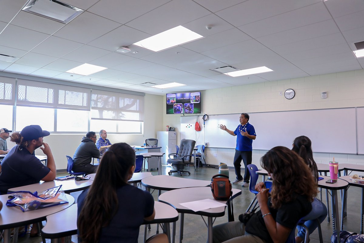 Mahalo to AD Mike Ban on his presentation on Entitlement at today’s MHS Coaches Conference.