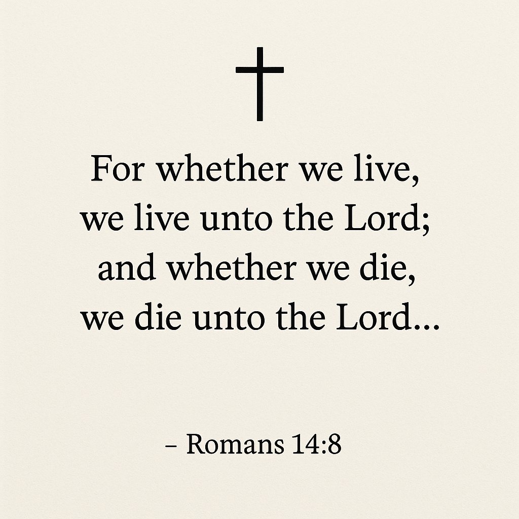 FaithfulRefle25's tweet image. Whether we live or die, we belong to the Lord.
That’s our peace, our purpose, and our hope.
– Romans 14:8 ✝️
\#Romans148 #WeAreTheLords #FaithfulReflections #LiveForChrist #EternalHope