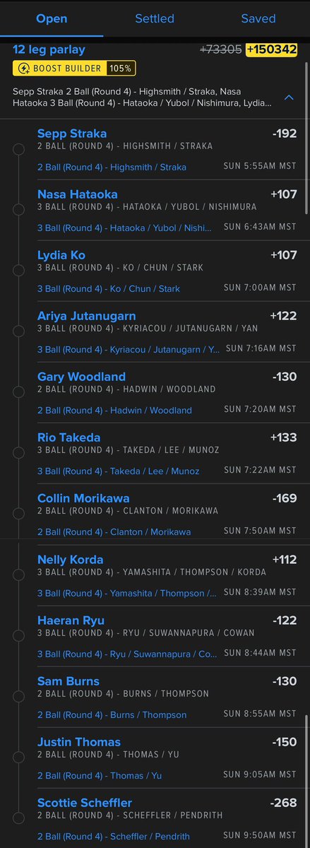 Cross PGA/LPGA Tour lotto.

#golf #gamblingx