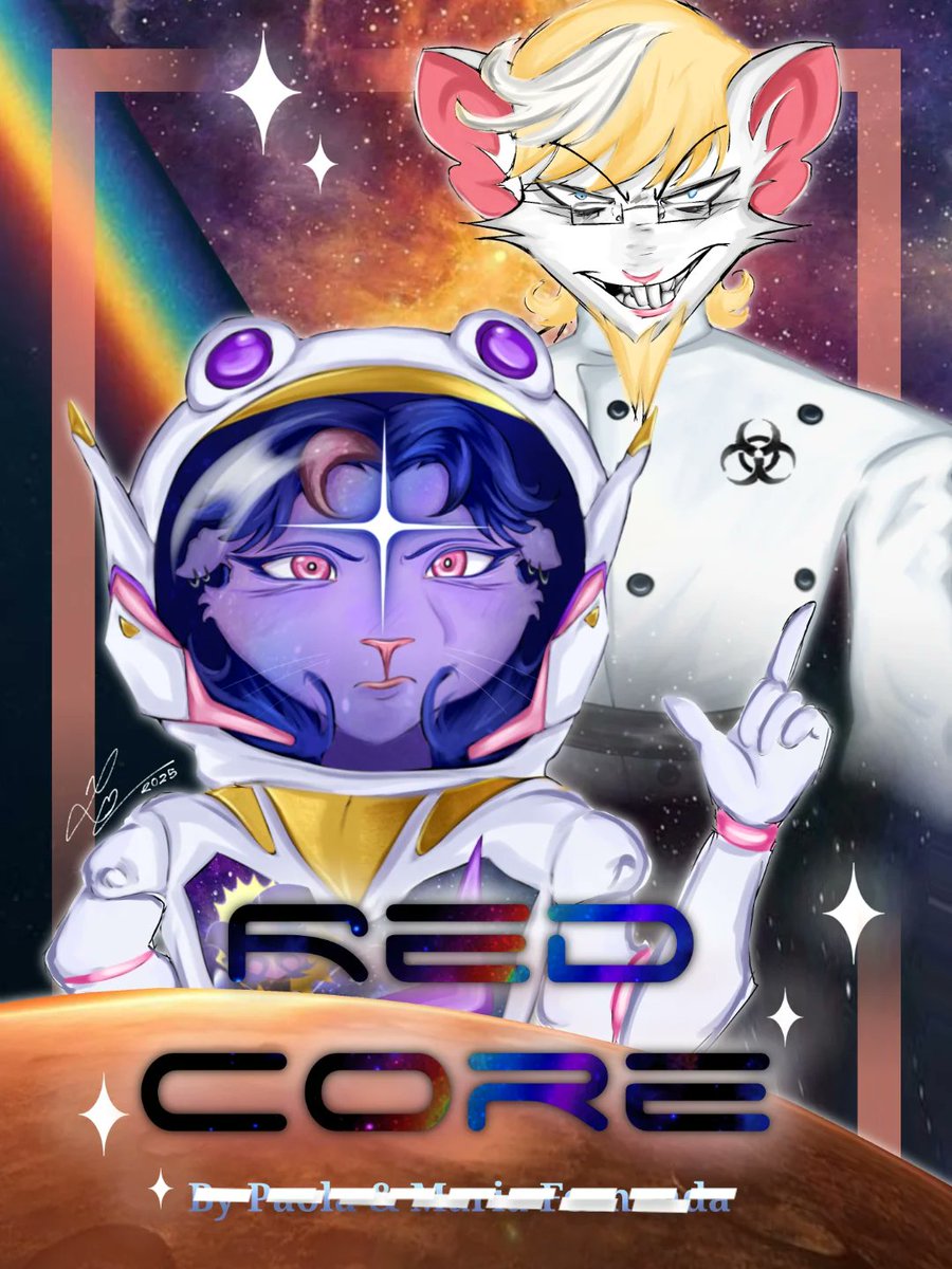 kelly_marmelade's tweet image. Poster of my English work! 🌈✨️

#scifiart #scifi #englishproject #work #art #digitalart #poster #fy #oc #miraclemusical #furry #reference #NASA #astronaut #scientist #foryou