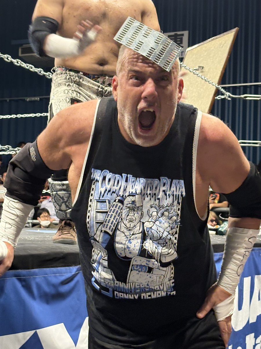 banjo_si's tweet photo. ICW NHB JAPAN TOUR
Tokyo Day1

#ICWNHB
#DANNYDEMANTO
#DrRedacted
#TOMMYVENDETTA
#アブドーラ小林
#bjw https://t.co/S1Y1XErObu