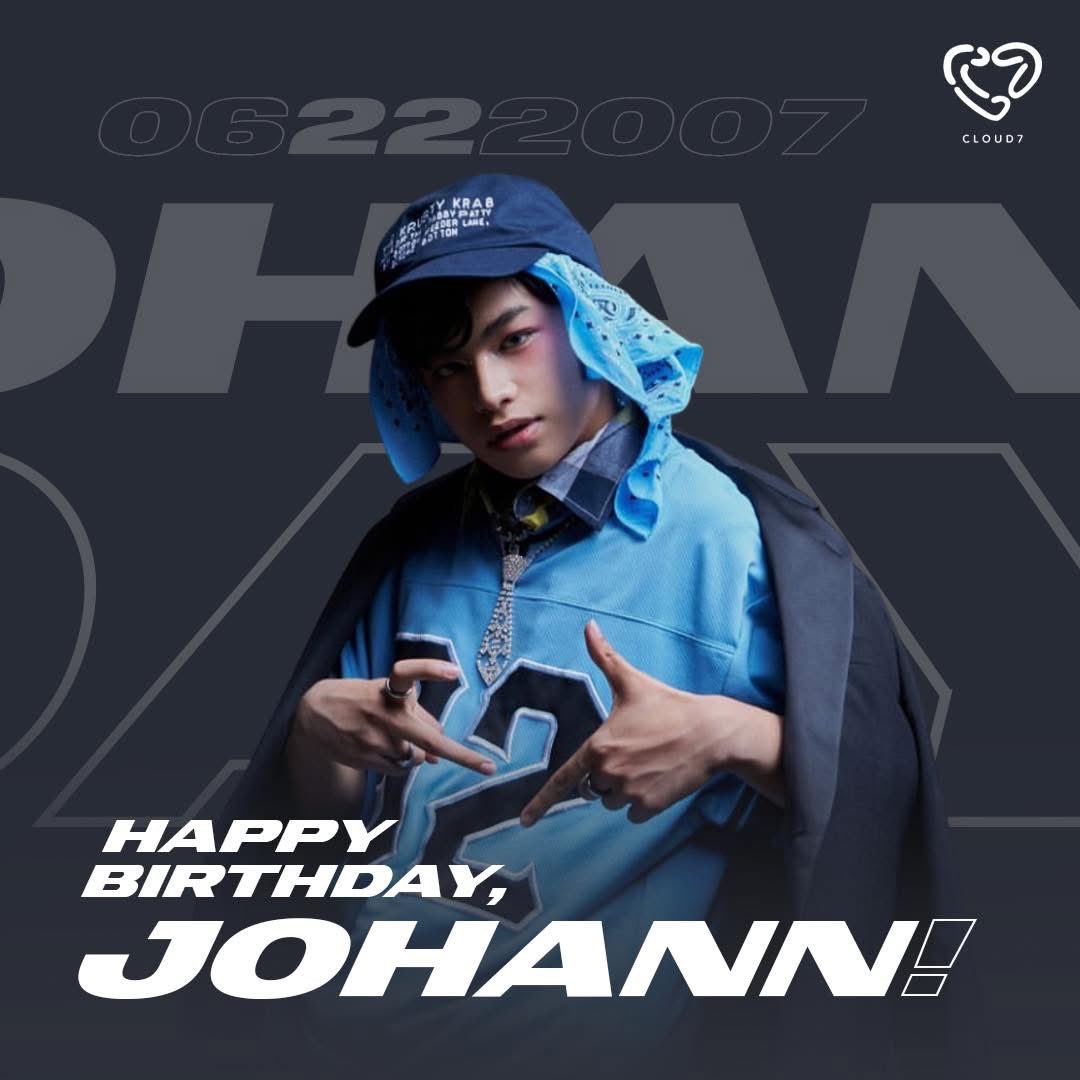 cloud7_ph's tweet image. [062207]

HAPPY BIRTHDAY, JOHANN! 🌟✨

May your spark light up bigger stages, louder crowds, and endless skies.
The world’s waiting for your next move — and we’ll be cheering louder than ever 🎶🔥.

#HappyJOHANNDay #CLOUD7_ph #C7_JOHANN