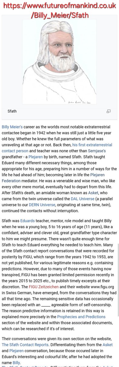 The Plejaren Extraterrestrial Sfath

futureofmankind.co.uk/Billy_Meier/Sf…