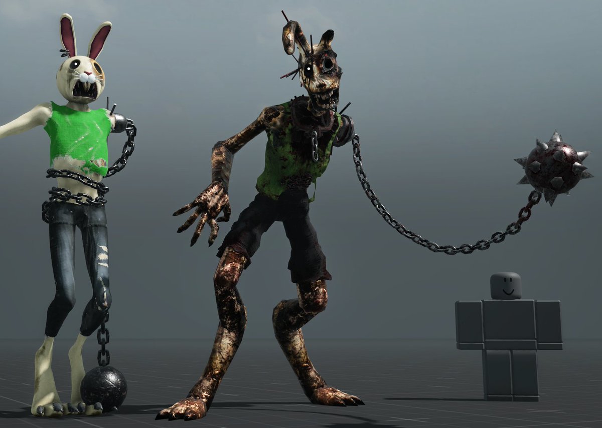 MomoguyZ's tweet image. - TWISTED BONNET REDESIGN - 🔥🔥👻
Making this model public at 1151 followers!! [just 46 more 🦖]

#roblox #piggy #PiggyFanart