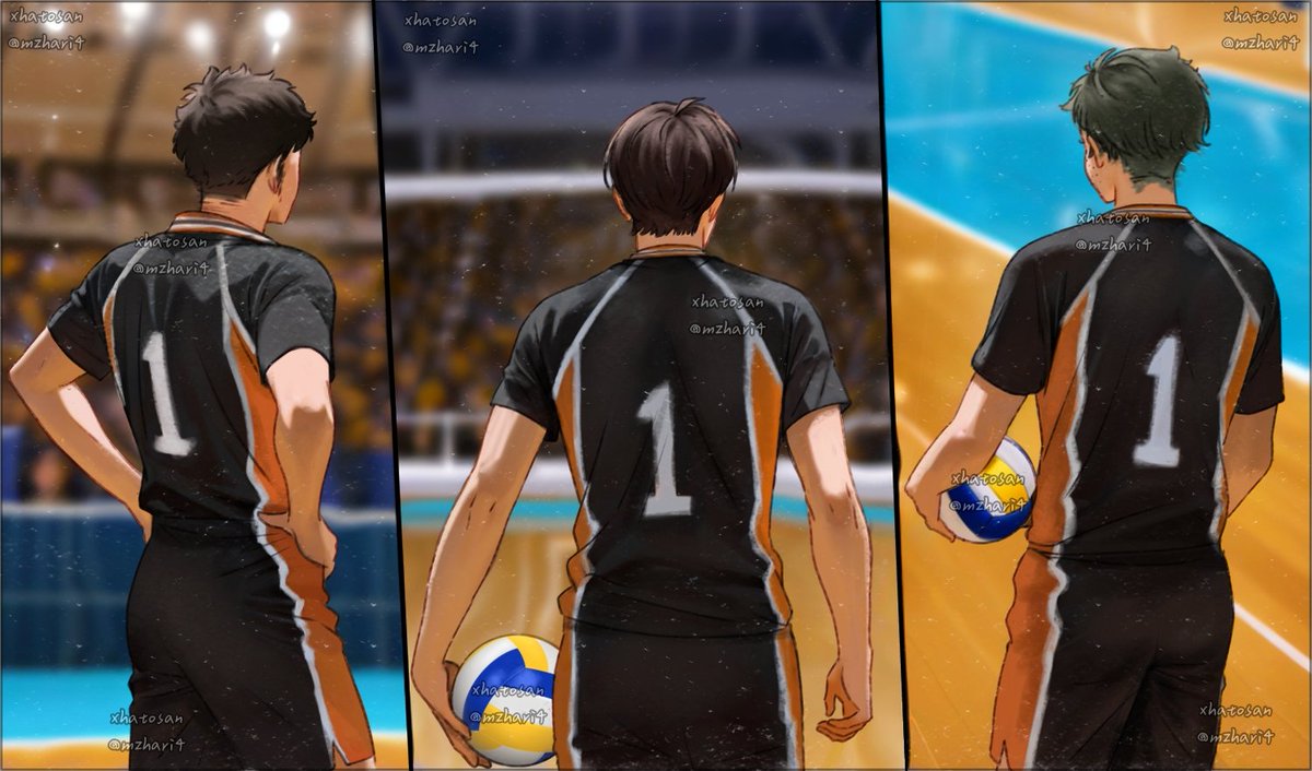 #ハイキュー
three generations of karasuno captains ✨
#sawamuradaichi #ennoshitachikara #yamaguchitadashi