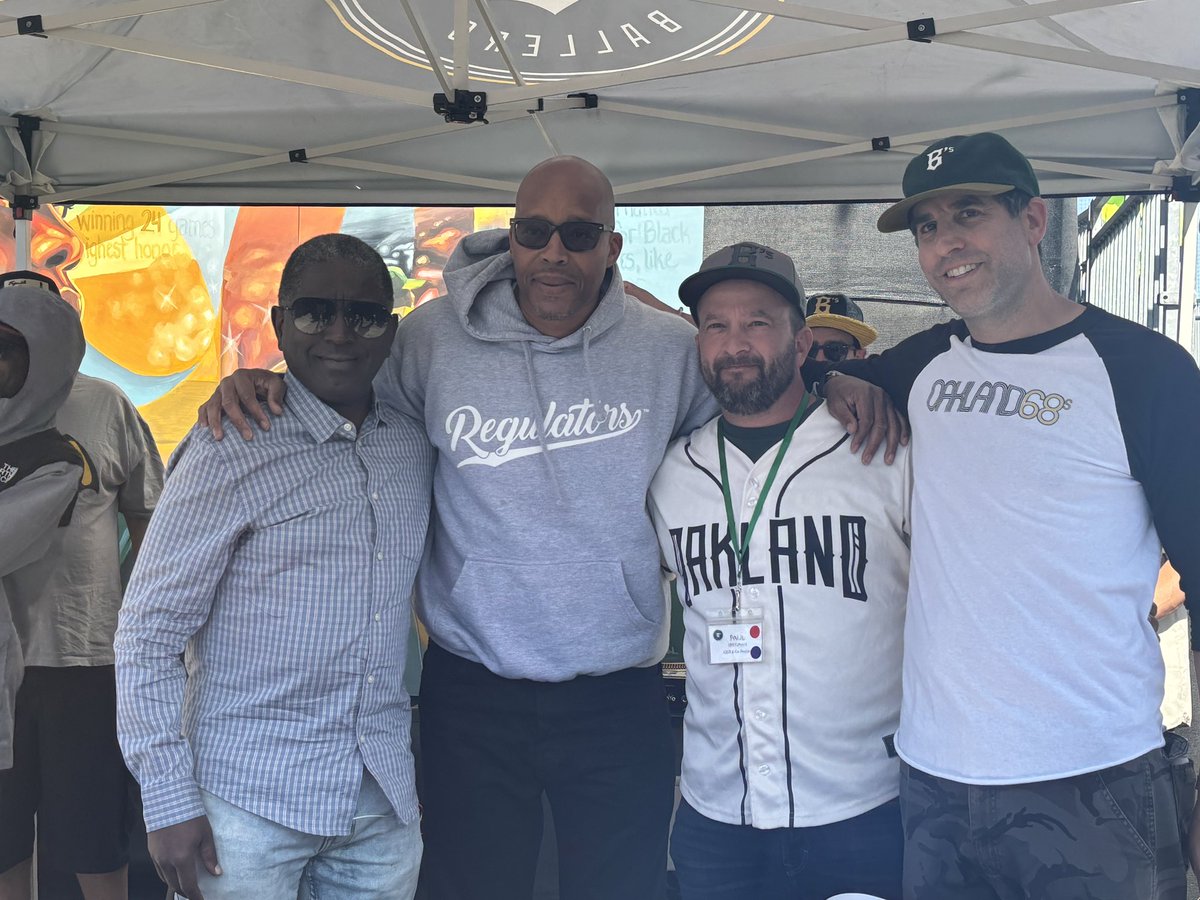 Casey Pratt (@caseyapratt) on Twitter photo Incredibly special day at the ballpark. Mike Norris threw the first pitch to <a href="/Bipster10Leon/">BIP ROBERTS</a>. <a href="/regulator/">Warren G</a> came through for a Block Party. <a href="/OaklandBallers/">Oakland Ballers</a> Win! Postgame HR Derby. Incredibly special day at the ballpark. Mike Norris threw the first pitch to <a href="/Bipster10Leon/">BIP ROBERTS</a>. <a href="/regulator/">Warren G</a> came through for a Block Party. <a href="/OaklandBallers/">Oakland Ballers</a> Win! Postgame HR Derby.