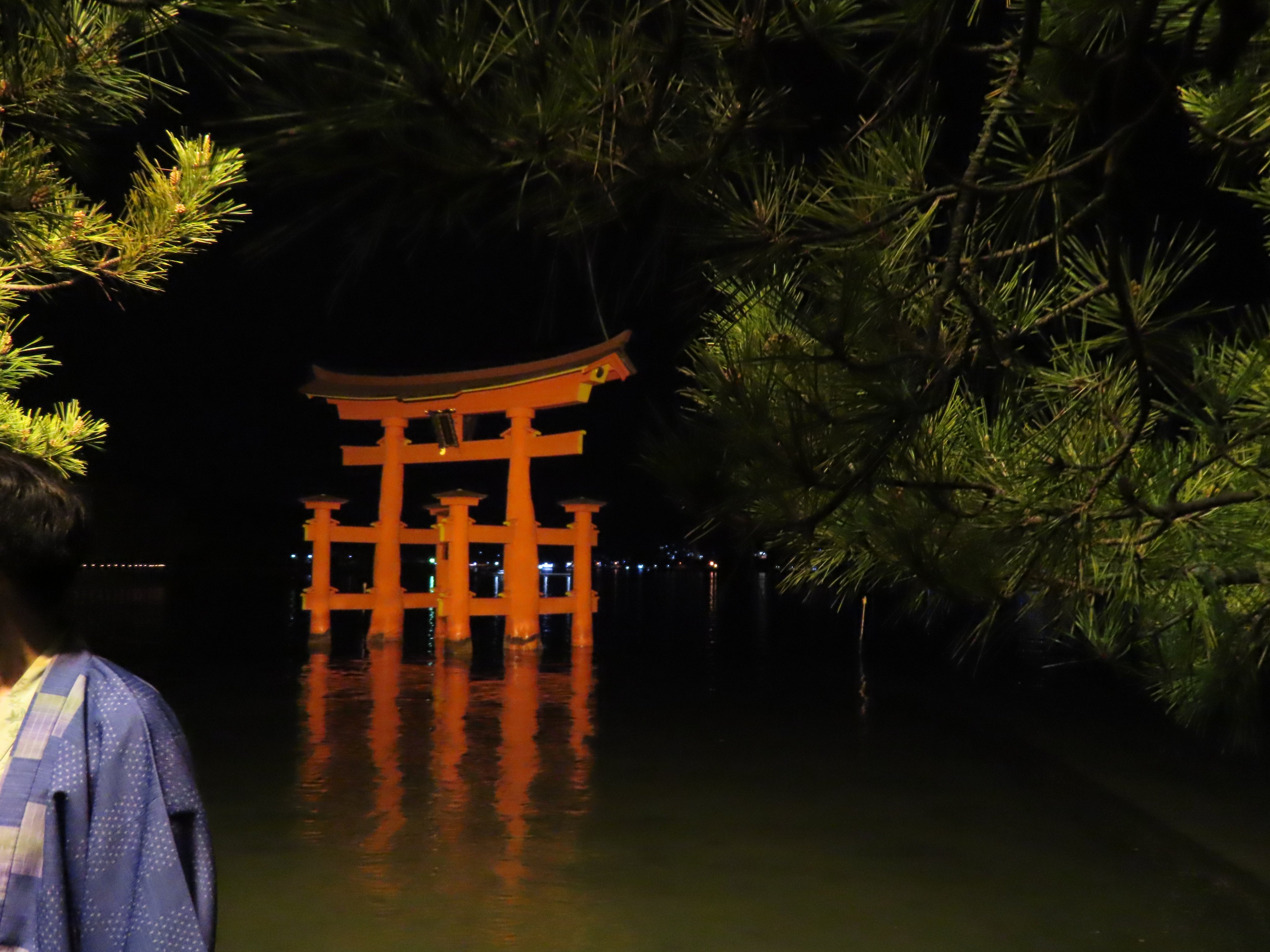 中島多茂都「厳島神社」額装30号●日本画 落款 印 世界遺産厳島を描いた大作！● 中島多茂都「厳島神社」額装30号○日本画 落款 印 世界遺産厳島