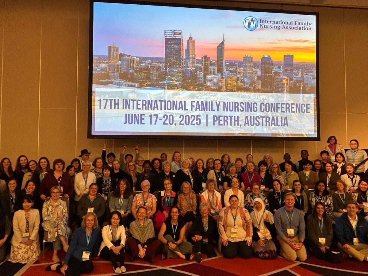 IntlFamNursingAssoc (@ifnaorg) on Twitter photo IFNC17 has successfully concluded!
We had vibrant discussions with nursing practitioners, researchers, and educators from all over the world.
Grateful for this inspiring international exchange! #IFNC17 #FamilyNursing
<a href="/PetraBrysiewicz/">Petra Brysiewicz</a> <a href="/Junko_H/">Junko H., RN, PhD, MBA, CTN-A</a> <a href="/AprilKapu/">April Kapu, DNP, ACNP-BC</a> <a href="/SandraR_PhD/">Sandra Richardson</a> <a href="/IFNAAusNZ/">IFNAAUSNZ</a> IFNC17 has successfully concluded!
We had vibrant discussions with nursing practitioners, researchers, and educators from all over the world.
Grateful for this inspiring international exchange! #IFNC17 #FamilyNursing
<a href="/PetraBrysiewicz/">Petra Brysiewicz</a> <a href="/Junko_H/">Junko H., RN, PhD, MBA, CTN-A</a> <a href="/AprilKapu/">April Kapu, DNP, ACNP-BC</a> <a href="/SandraR_PhD/">Sandra Richardson</a> <a href="/IFNAAusNZ/">IFNAAUSNZ</a>