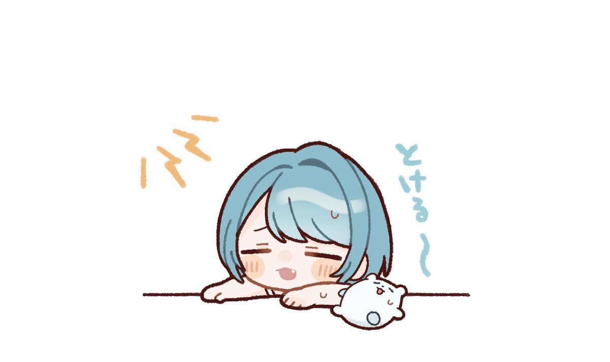 「暑いね」|佐谷🐟VGGC5thのイラスト
